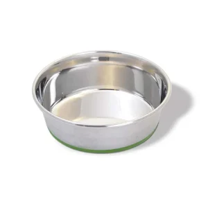 Van Ness Plastics Heavyweight Stainless Steel Dish, Silver Small