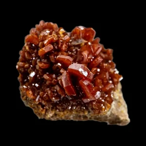 Vanadanite (in boxes)