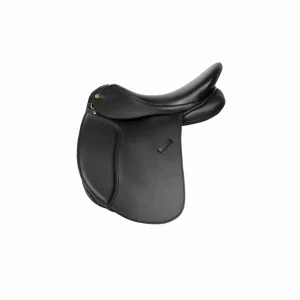 Vegan Dressage Saddle - Premium Synthetic Leather Horse Saddle for Ethical Equestrians