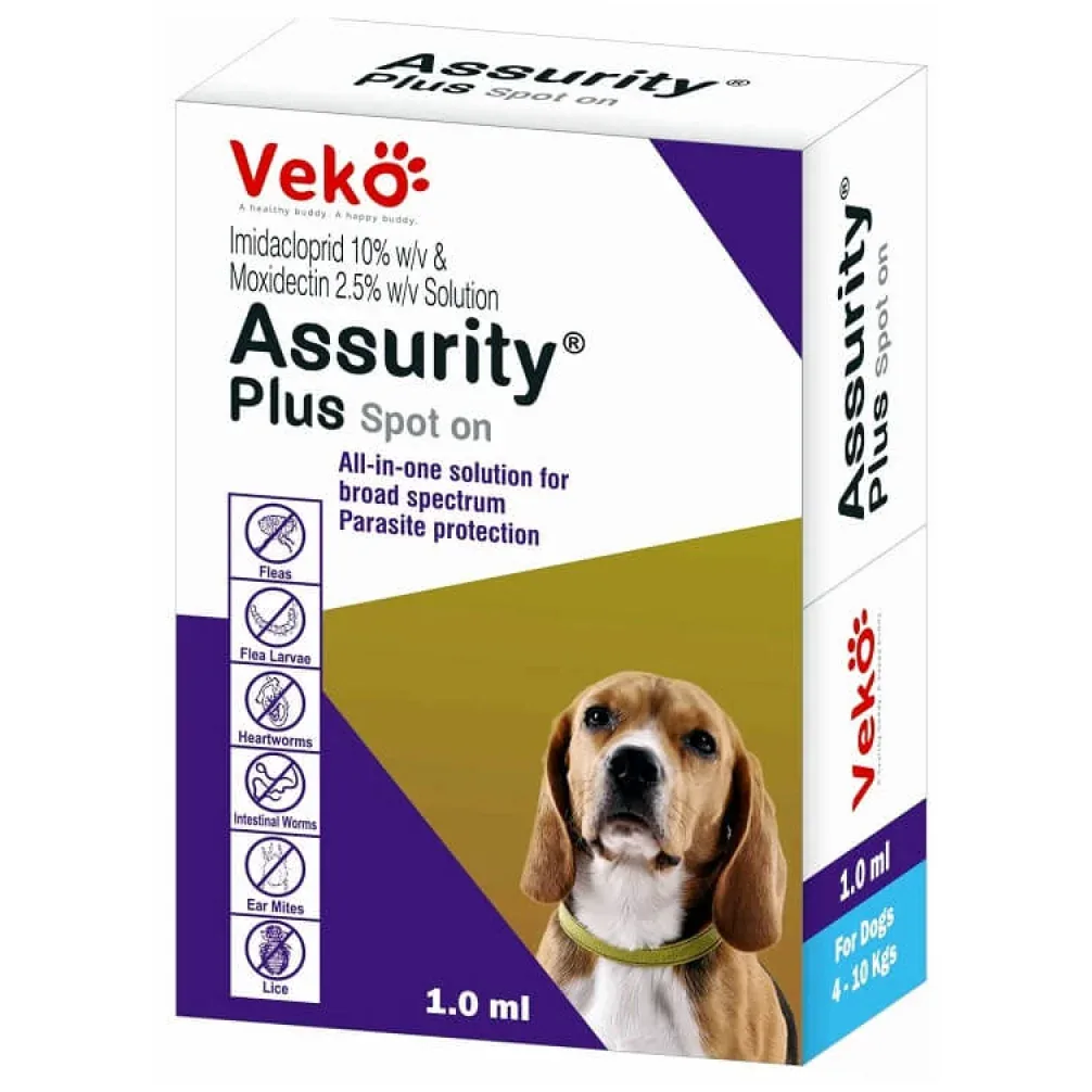 Veko Assurity Plus Tick & Flea Spot On for Dogs - Image 2