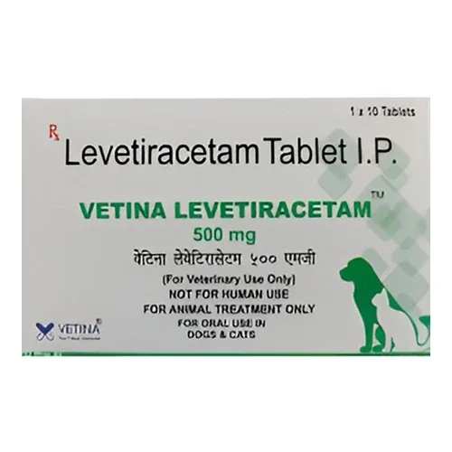 Vetina Levetiracetam 500mg Tablets for Dogs and Cats