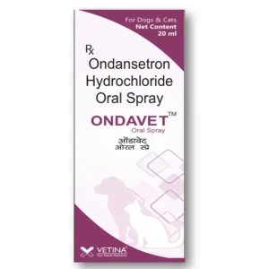 Vetina Ondavet Oral Spray (Ondansetron) for Dogs and Cats