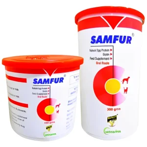 Vetoquinol Samfur Skin & Coat Supplement for Dogs and Cats