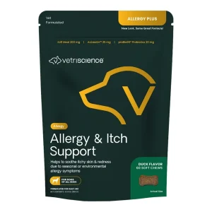 Vetriscience Dog Allergy Plus, 60-Count