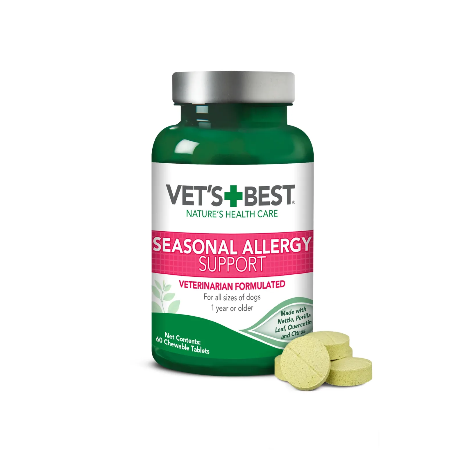 Vet's Best Seasonal Allergy Support Dog Supplement, 60-Count - Image 2