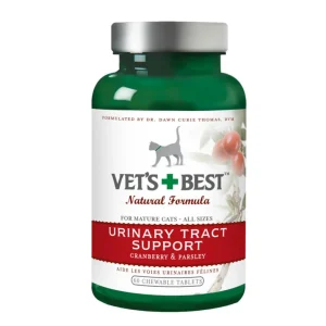 Vet's Best Urinary Tract Support Tablets for Cats 60 Tablets