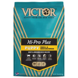 Victor Classic Hi-Pro Plus Small & Medium Breed Dry Puppy Food 15 lb