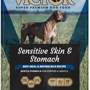 Victor Super Premium Dog Food Sensitive Skin & Stomach Beef & Brown Rice 5 lb