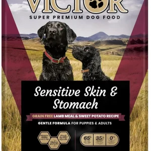 Victor Super Premium Dog Food Sensitive Skin & Stomach Grain Free Lamb & Sweet Potato 15 lb