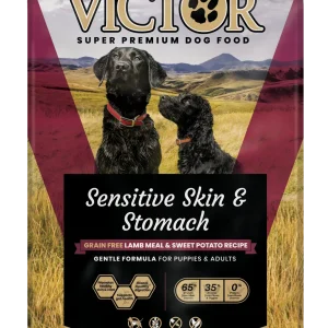 Victor Super Premium Dog Food Sensitive Skin & Stomach Grain Free Lamb & Sweet Potato 30 lb