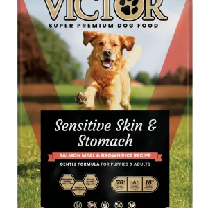 Victor Super Premium Dog Food Sensitive Skin & Stomach Salmon & Brown Rice 30 lb