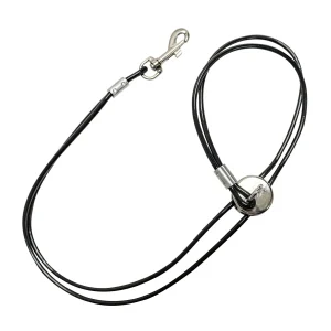 Vinyl Trach Saver, Black, Large