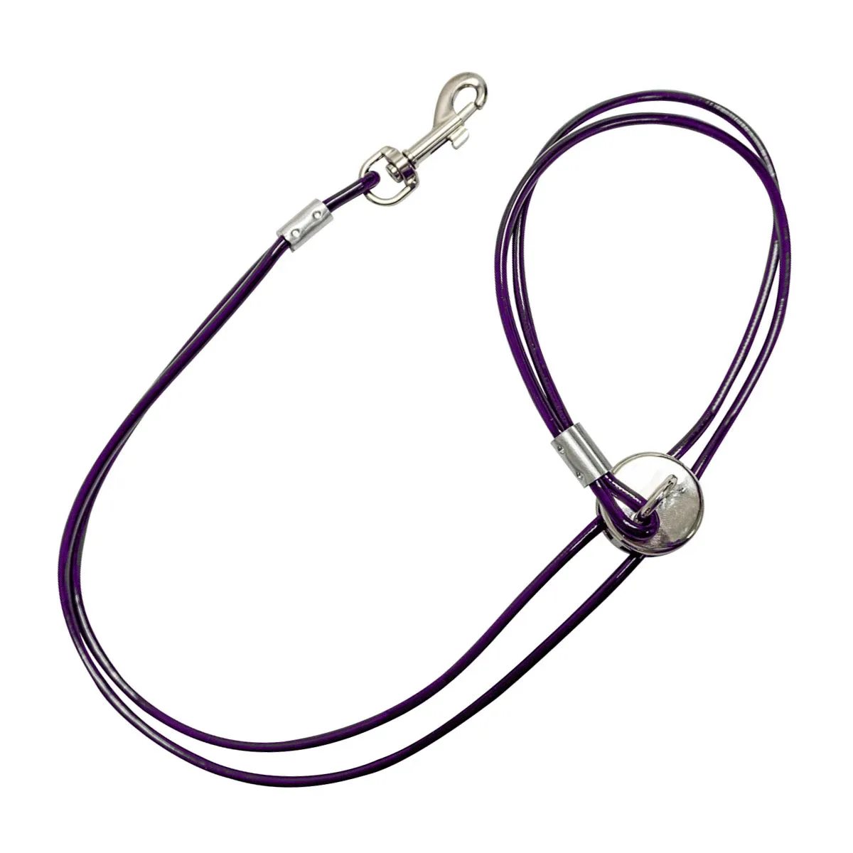 Vinyl Trach Saver, Purple, Large