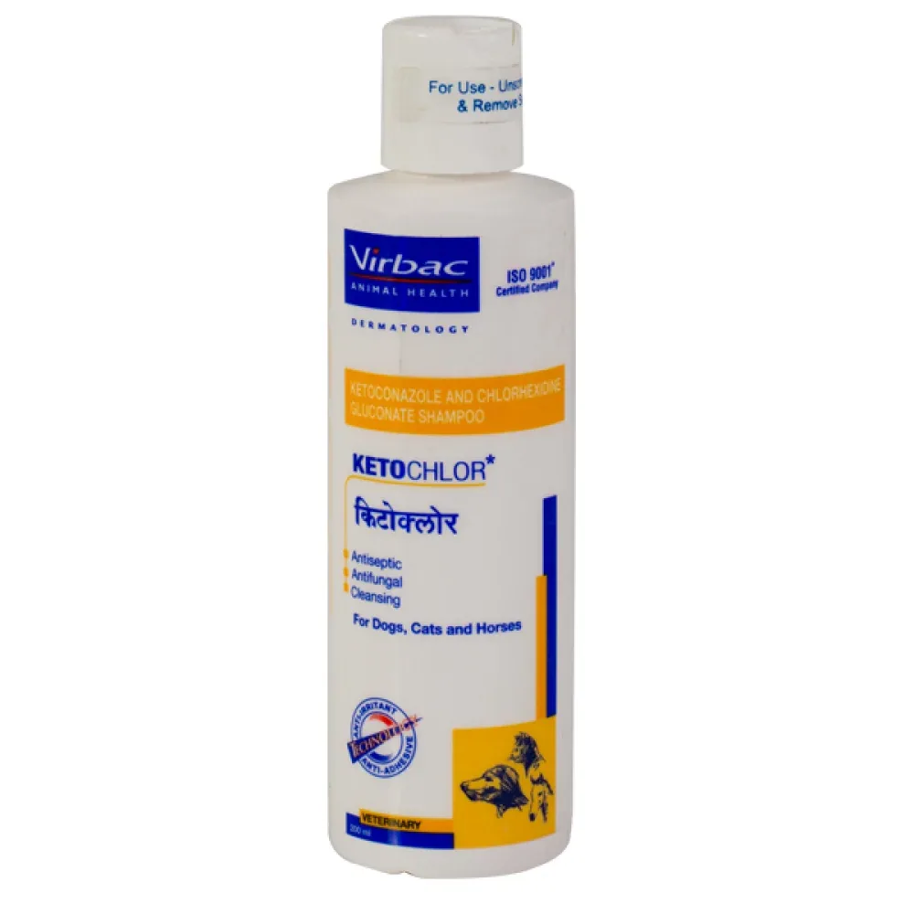 Virbac Epiotic Ear Cleanser (Salicylic Acid) (100ml) and Virbac Ketochlor Shampoo (200ml) Combo - Image 2