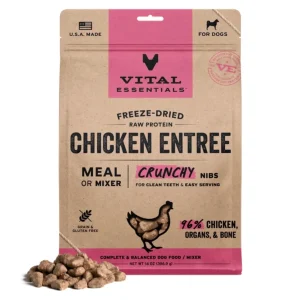 Vital Essentials Dog Freeze-Dried Nibs Chicken 14 oz