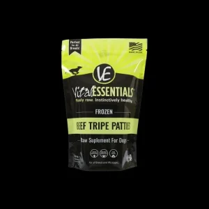 Vital Essentials Dog Frozen Patties Beef Tripe - 6 lbs