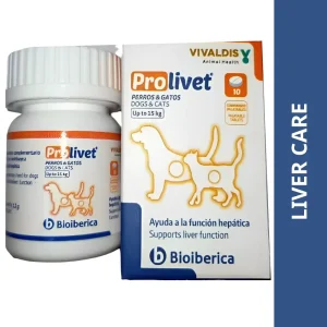 Vivaldis Prolivet Liver Support Tablet for Medium Dogs and Cats (pack of 10 tablets)
