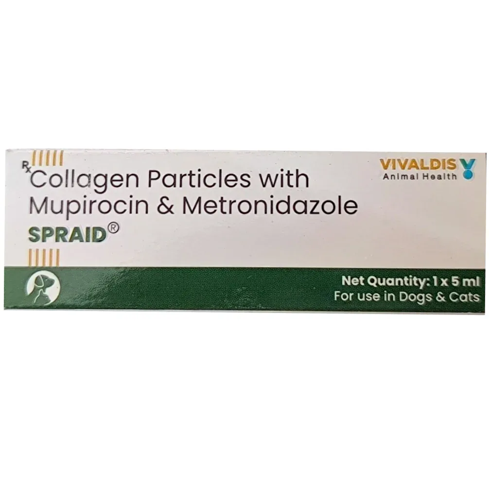Vivaldis Spraid Wound Powder for Dogs and Cats 5ml - Image 2