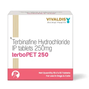 Vivaldis Terbopet 250mg (Terbinafine) Tablets for Dogs & Cats