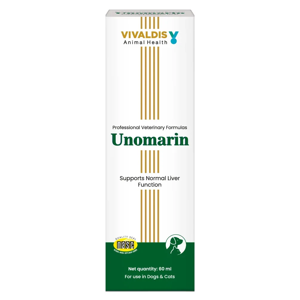 Vivaldis Unomarin Syrup Liver Tonic for Dogs and Cats