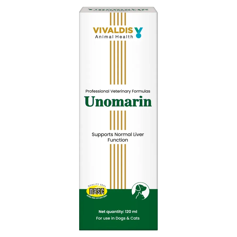 Vivaldis Unomarin Syrup Liver Tonic for Dogs and Cats - Image 2