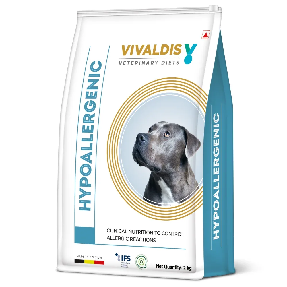 Vivaldis V Diet Hypoallergenic Dog Dry Food (2kg) and Vivaldis Oclapet (Oclacitinib) 16mg Tablets for Dogs (pack of 10 tablets) - Image 2