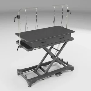 Waggz Store-Low Electric Dog Grooming Table (Black)