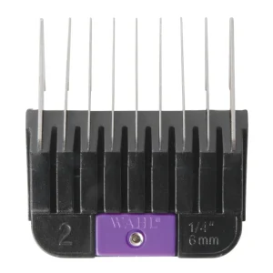 Wahl Stainless Steel Attachment Guide Comb #2, 1/4"