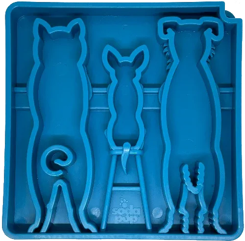 Waiting Dogs eTray - Shallow Slow Feeder Bowl for Enrichment