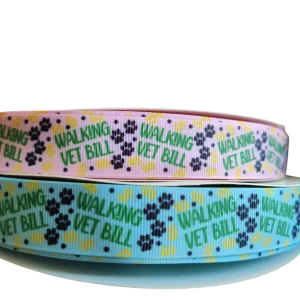 Walking Vet Bill Nylon Dog Collar