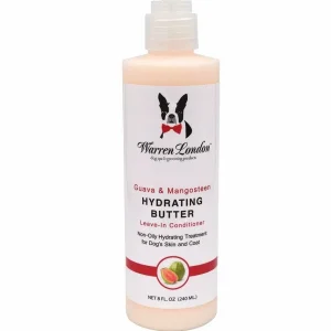 Warren London Hydrating Butter Leave-In Conditioner, Guava & Mangosteen, 8 oz