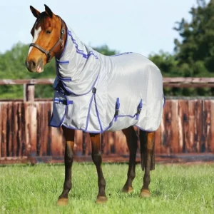 Waterproof Horse Fly Sheet - Power Mesh Fly Protection with Built-in Insect Repellent