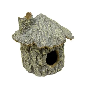 Weco Wecorama Sleepy Hollows Green Pine Hut Terrarium Ornament