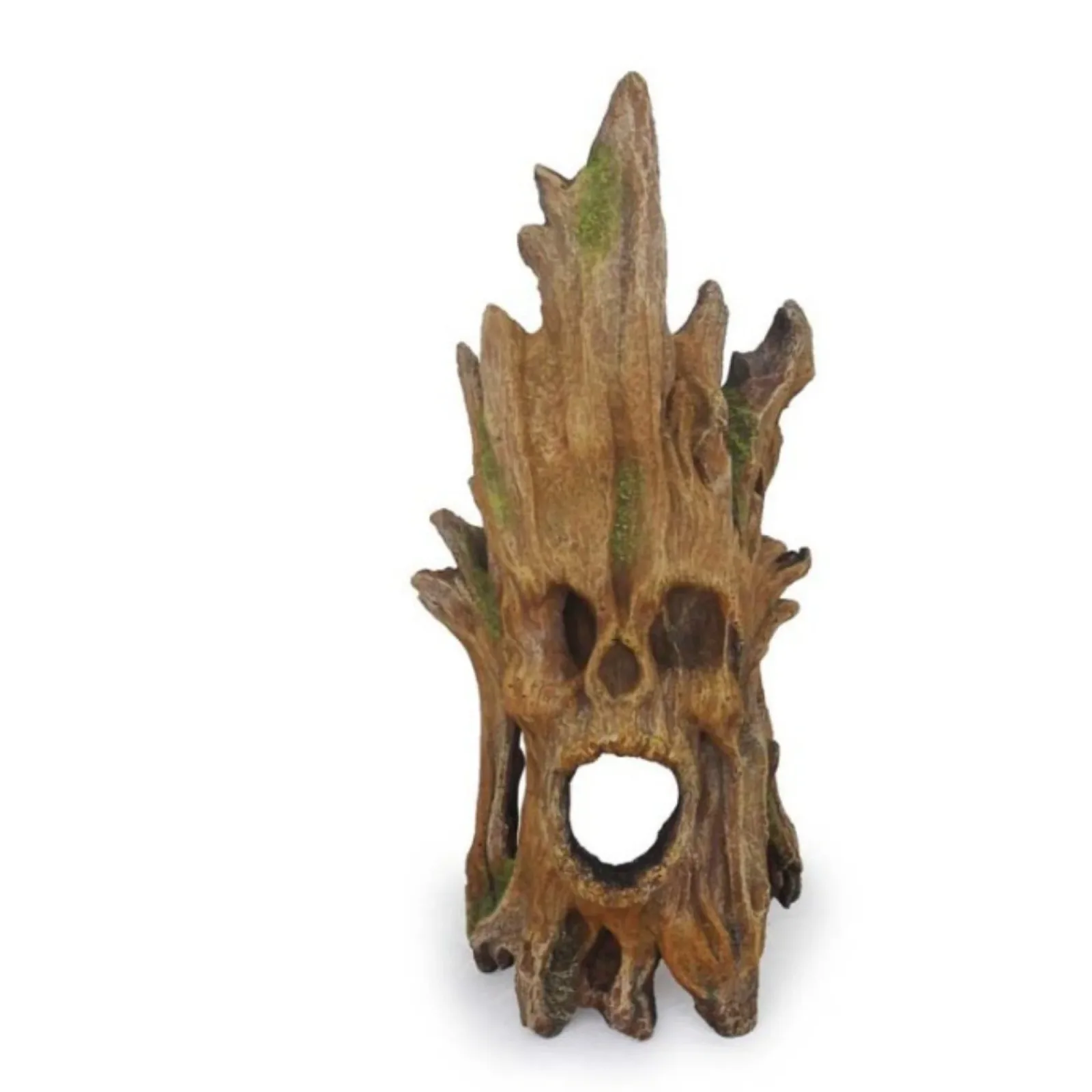 Weco Wecorama Sleepy Hollows Wicked Bark Terrarium Ornament, Brown/Green, Large