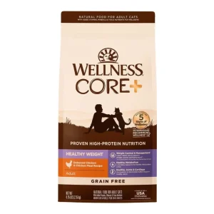 Wellness CORE+ Healthy Weight Dry Cat Food - Deboned Chicken, 4.75 lb