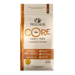 Wellness CORE Original Grain-Free Dry Cat Food - Turkey and Chicken, 2 lb