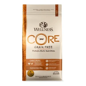 Wellness CORE Original Grain-Free Dry Cat Food - Turkey and Chicken, 5 lb