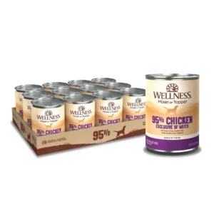 Wellness Dog Complete Health 95% Chicken, 13.2 oz each, Case of 12