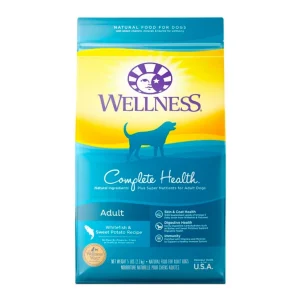 Wellness Dog Whitefish Sweet Potato 5 lb Adult Complete Health