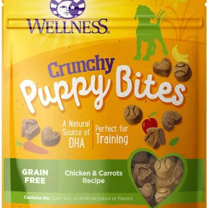 Wellness Puppy Bite Crunchy Chicken, Carrot, 6 oz