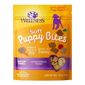 Wellness Puppy Bites Lamb Salmon, 3 oz
