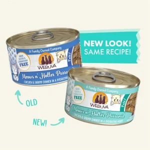 Weruva Cat Pate Meows n Holler PurrAmid Chicken and Shrimp Dinner 5.5 oz 8 ct