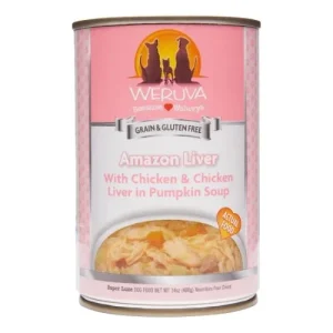 Weruva Dog Amazon Liver Canned Dog Food - 14 Oz - Case of 12