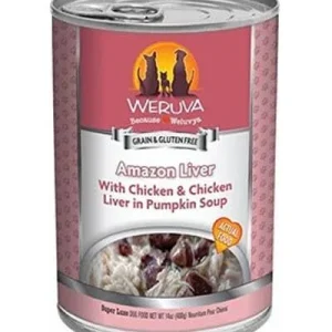 Weruva Dog Amazon Liver Canned Dog Food - 5.5 Oz - Case of 24
