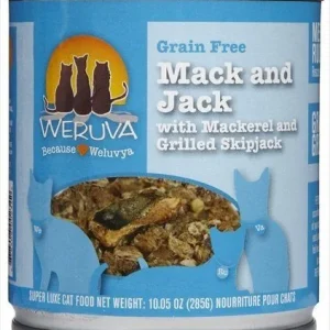 Weruva Mack Jack Canned Cat Food - 10 Oz - Case of 12