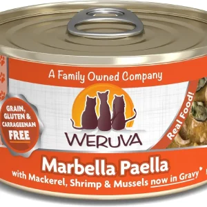 Weruva Marbella Paella Canned Cat Food - 3 Oz - Case of 24