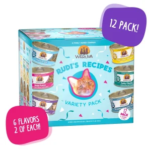 Weruva Rudi's Recipe Variety Canned Cat Food - 3 Oz - Case of 12