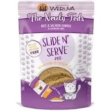 Weruva Slide and Serve Newly Feds Wet Cat Food - 5.5 Oz - Case of 12