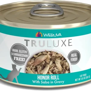 Weruva TruLuxe Honor Roll Canned Cat Food - 3 Oz - Case of 24