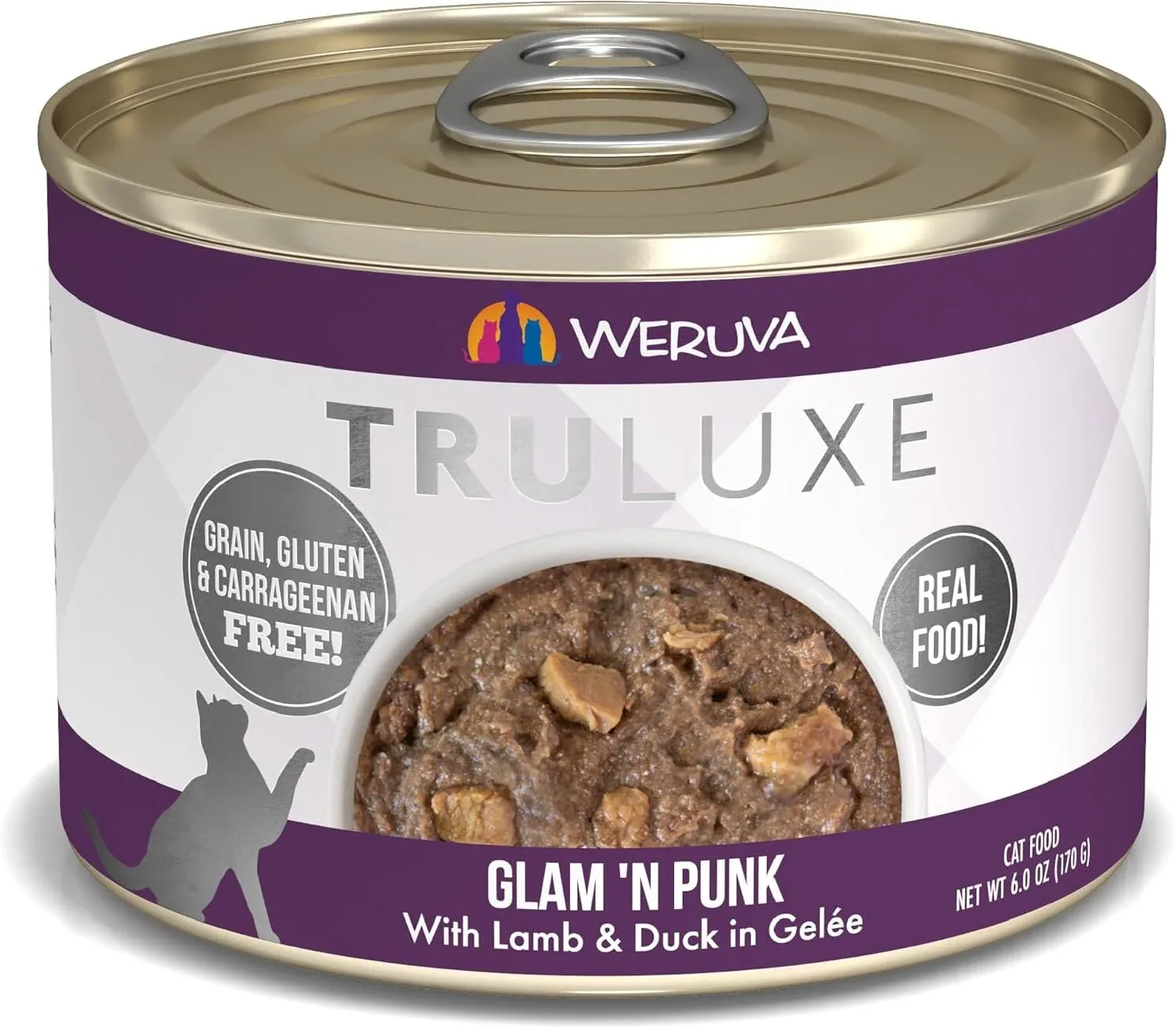 Weruva TruLuxe Honor Rolle Canned Cat Food - 6 Oz - Case of 24